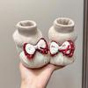 Winter Baby Girl Soft Sole Velvet Shoes: 0-1 Year, 6-12 Months Princess Walker Shoes