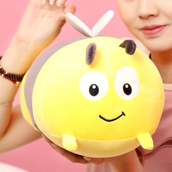 Ladybug Cushion Skin-friendly Breathable Fine Workmanship Decor Stuffed Ladybird Bee Pillow for Home