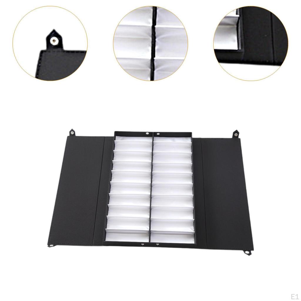 Glasses Display Box Eyewear Case 20 Compartment Storage Fashion Eyeglasses Organizer