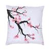 Watercolor Sakura Cherry Blossoms Pillow Case 40X40Cm Home Decoration Japanese Floral Modern Cushion Cover Car Pillowcase