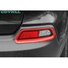 For Jeep Cherokee - Bright Red Car Rear Fog light Decor Frame Trim 2PCS
