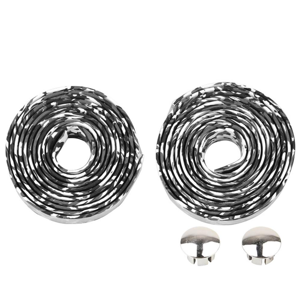 

1 Pair Bicycle Handlebar Tape Mountain Bike Cycling Non-Slip Rubber Handle Belt Road Bike Practical Sponge Bandage