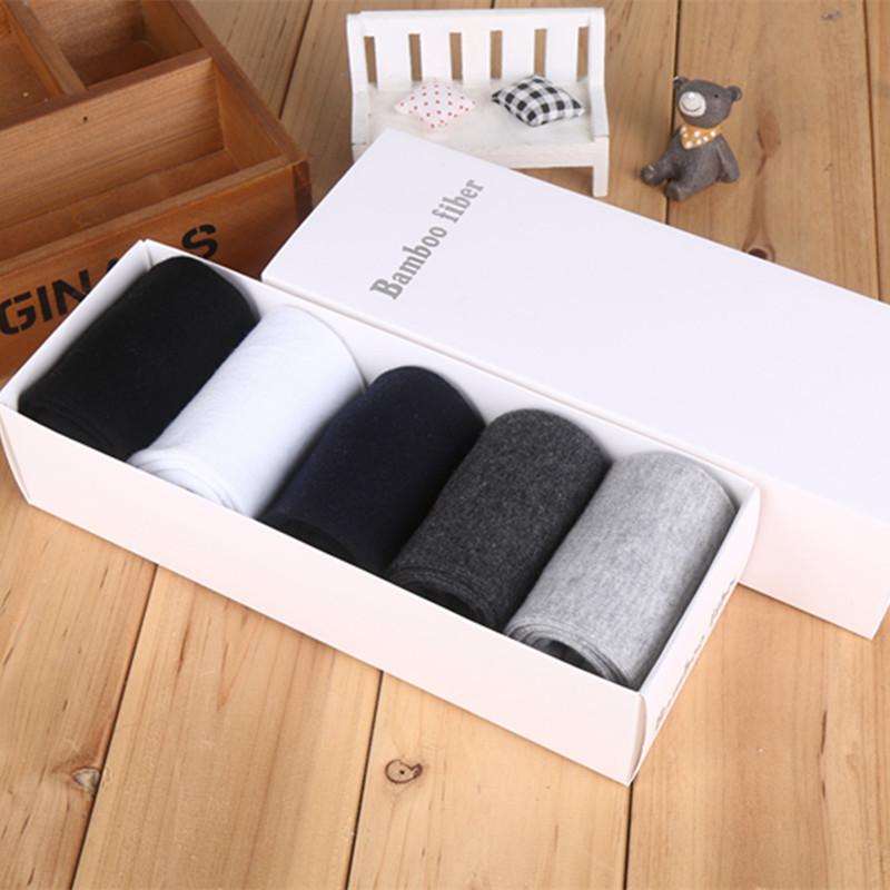 

Одна пара носков в коробке, 5 пар, мужские хлопковые носки с 200 булавками, однотонные, средней длины, дышащие и впитывающие пот. One Size