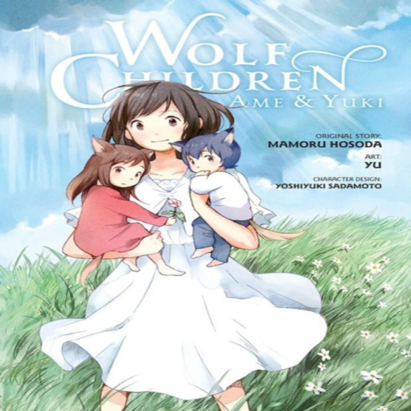 Wolf Children Ame Amp Yuki by Mamoru Hosoda Hardback Book 9780316401654