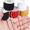 50M/roll 1mm Round Elastics Cords Chinese Knot Rope Bracelet Braided String Thread For DIY Tassels Beading String Jewelry Making