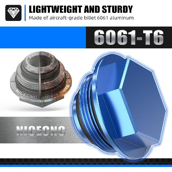 NICECNC Motorcycle Rear Brake Reservoir Cap Aluminum Compatible with Husaberg TE FE 250-570 Allshippage 2009-14,Compatible with Husqvarna TC FC TX FX