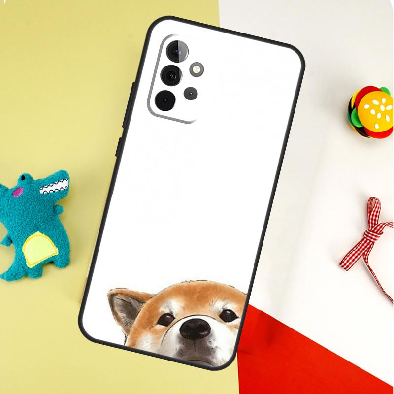 Animal Shiba Inu Dog For Samsung Galaxy A54 A34 A14 A55 A35 A15 A53 A33 A13 A05 A06 A16 A22 A32 A52 Phone Case