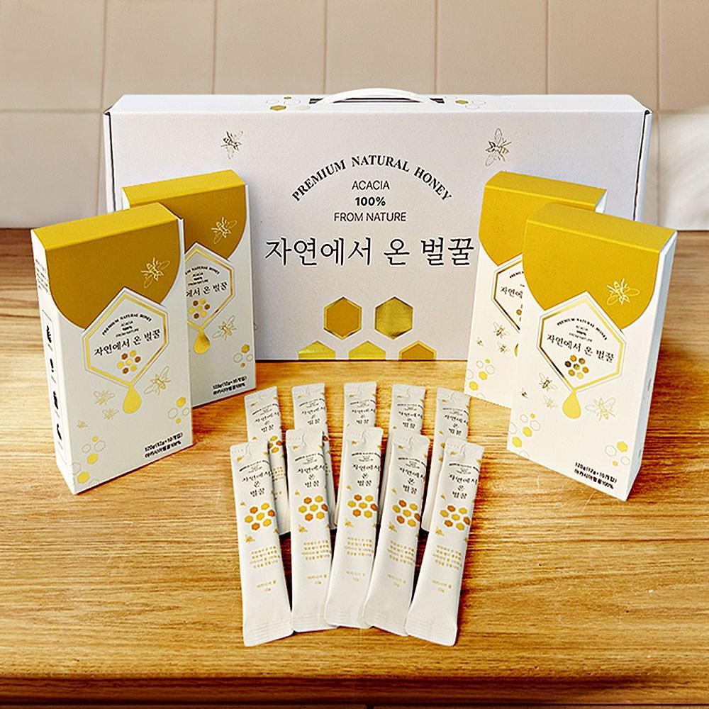 Home Hero Honey from Nature 100% Natural Acacia Honey Sticks 1 Set 480g