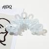 Hair Clip Back Head Shark Clip Large Hollow Petal Shape Claw Bun