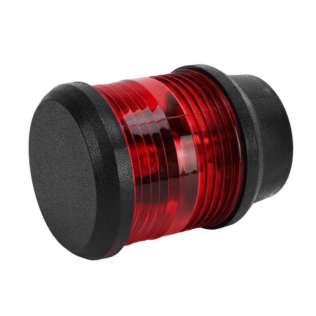 Port Side Navigation Light Red Waterproof 360 Degree LED Marine Boat Anchor Lamp 10‑24V