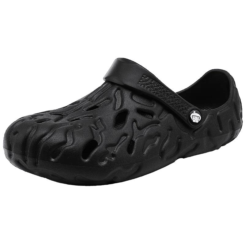 2024 Summer Big Size 48/49 Men Slippers Big Size Sandals Men Male Casual Shoes Fashion Luxury Sandals Comfort Home Soft Slippers