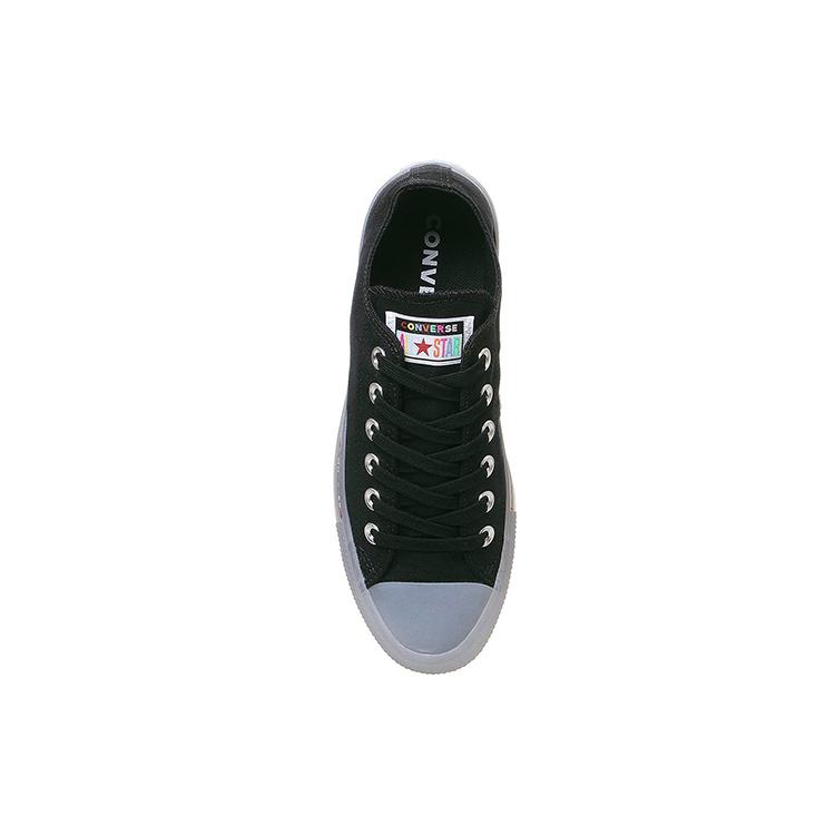 Converse All Star Low Trainers Rainbow Black Exclusive 168199C