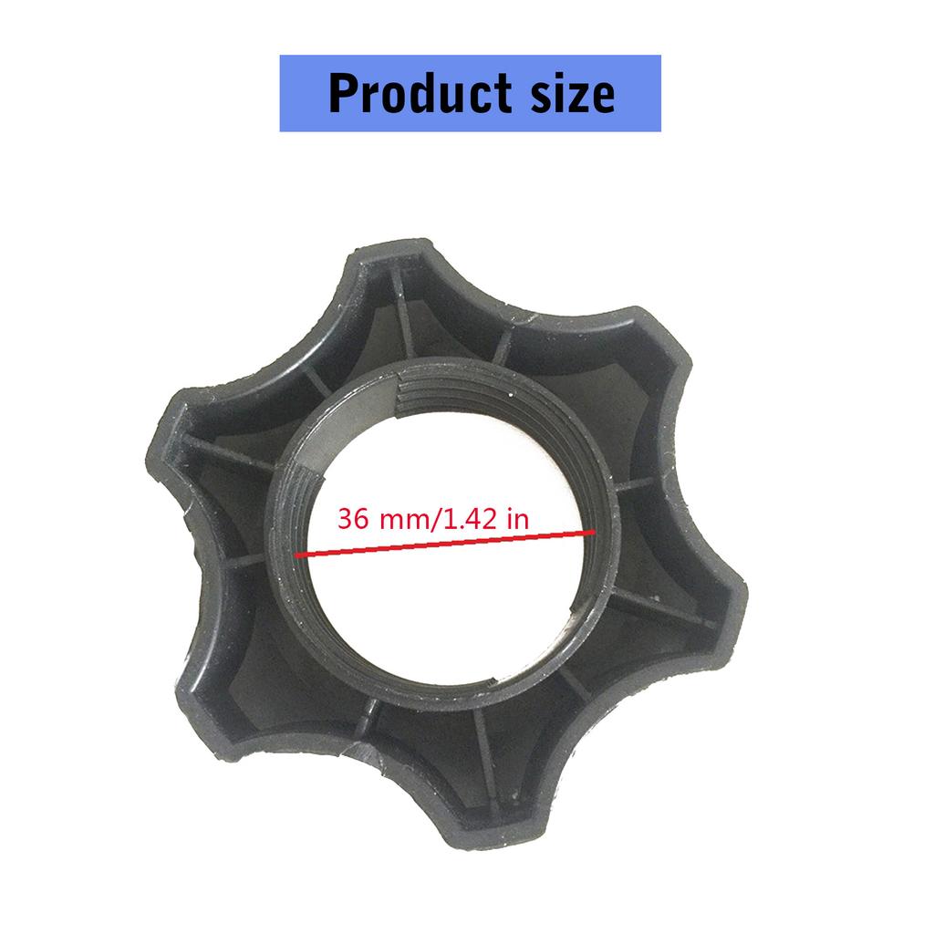 Lüfterbasis Befestigungsmuttern Lüfterstabilität Basisschrauben Basismuttern ABS-Textur Geeignet für Heim- und professionelle Reparaturarbeiter