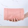 1PC 4 IN 1 Pink Detachable Makeup Bag Multifunction Minimalist Travel Women's Foldable Travel Cosmetic Storage Bag Washing Bag