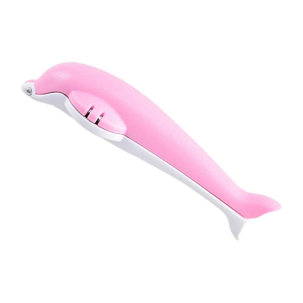 

Шеллер для орехов пекан в форме дельфина, крабовый орехокол из нержавеющей стали, сверхпрочные инструменты для морепродуктов, орехокол для всех видов орехов розовый