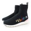 Great Sneakers Lightweight Socks with Embroidered Logo Multi Women 35 Used