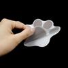 AUEAR, 10 Pack Adhesive Paw Print Bath Treads Non Slip Bathtub Stickers Strong Appliques Anti-Slip Traction to Tubs Decals