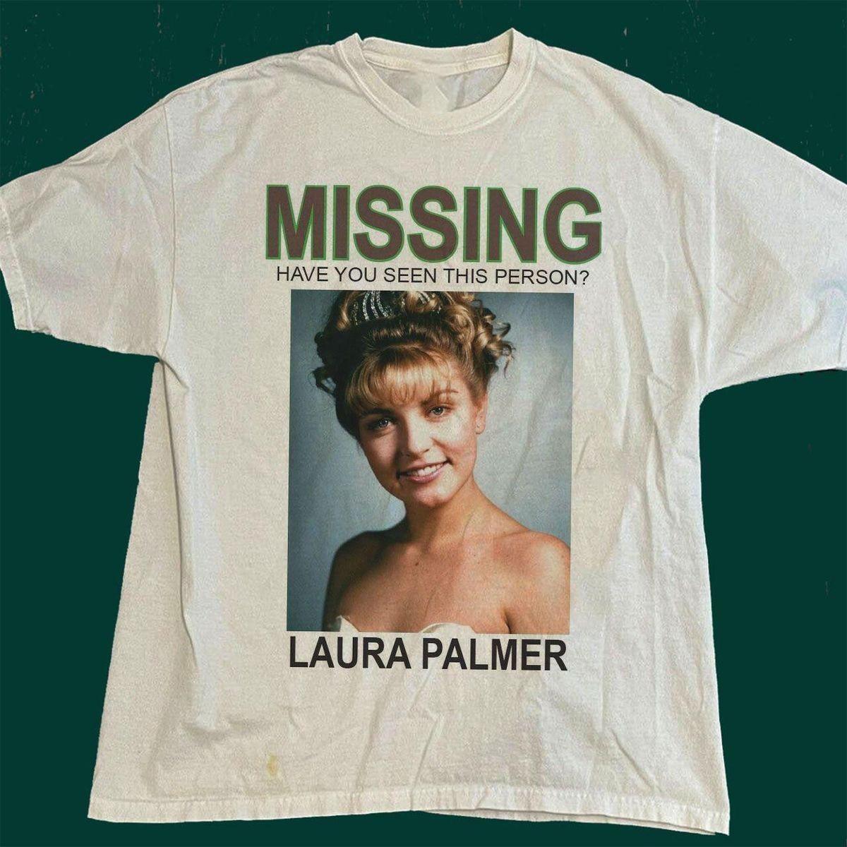 Twin Peaks Who Killed Laura Palmer T Shirt NI222 FREE SHIPPING XL