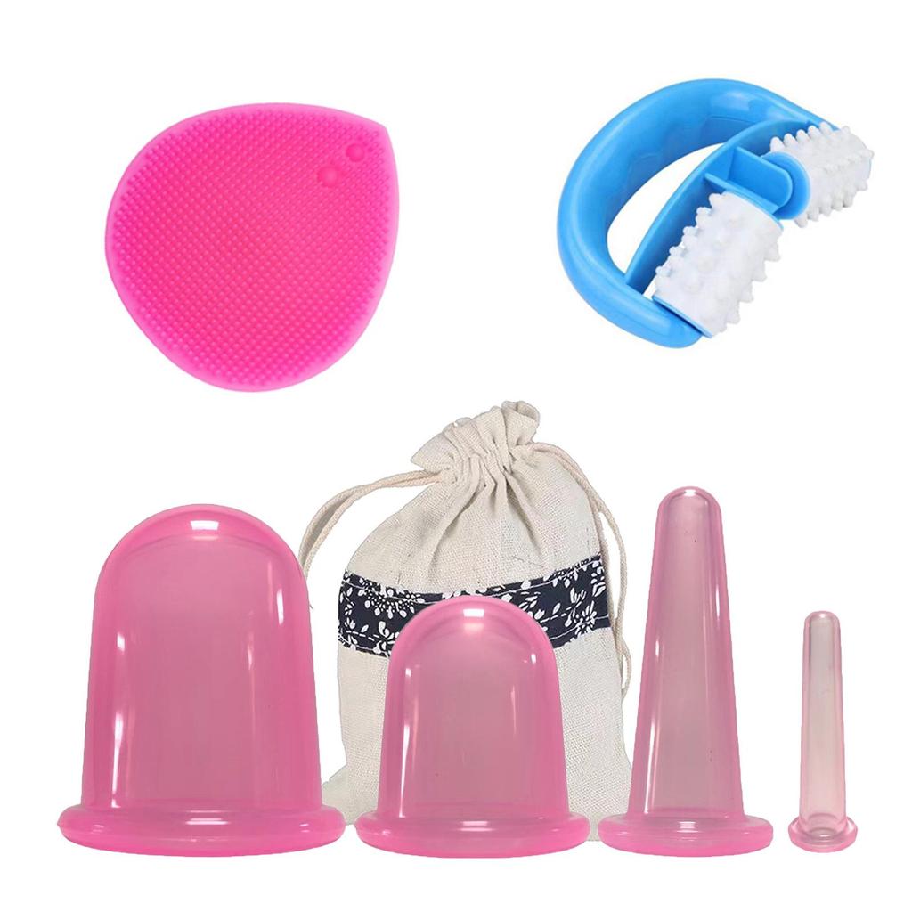 Transparent Silicone Face Massage & Moisture Cupping Device