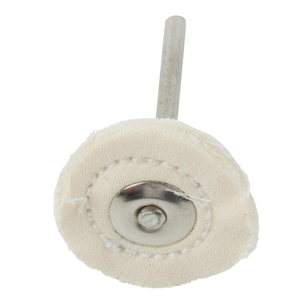 25mm Polishing Wheel 5pcs Polishing Cloth Wheel Silver
