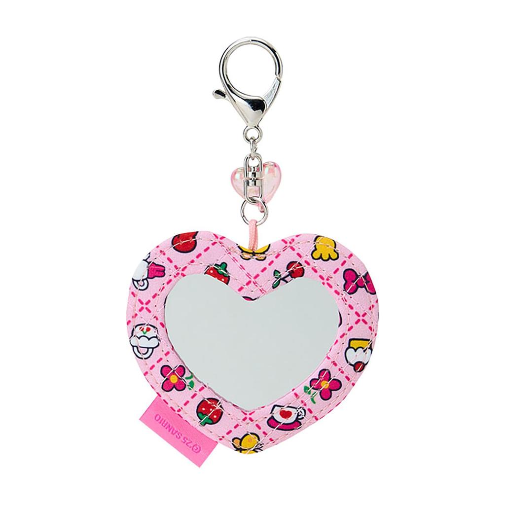 [Sanrio] Mirror Charm (Minna No Quilt) My Melody Polyester, Cotton, Steel, Glass 624918