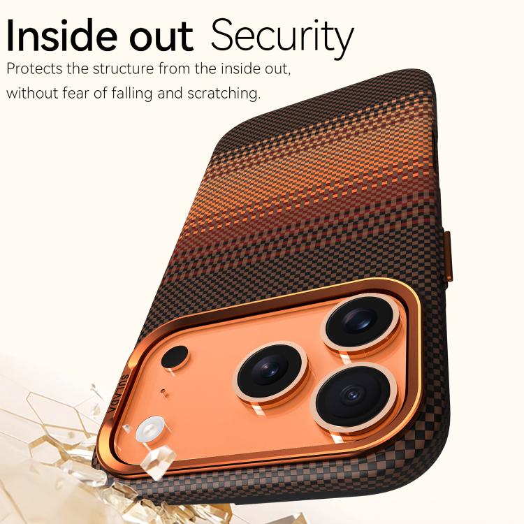 SULADA Kevlar Woven Texture Magnetic Leather Phone Case