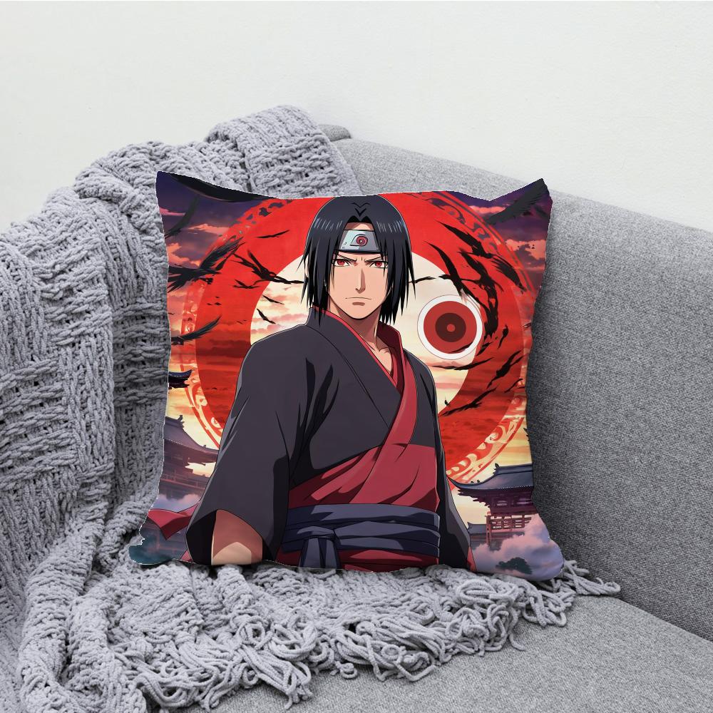 I-ItachiS anime Pillow Case Pillow Case Soft Cushion Cases for Farmhouse Sofa Decor Home Decorations and Protector