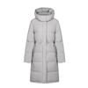 Winter New Women's Long Hooded Puffer Coat, Korean Style Simple Warm Fashion Thick Cotton Parka Outerwear