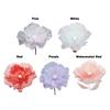 Hollow Design Artificial Flower 50cm Big Simulation Flower Silk Mesh Flower  Wedding Decoration