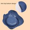 Egg Yolk Shape Dog Bowl Large Capacity Pet Feeding Bowl Cat Dog Food Drinking Bowl Candy Color Feeding Bowl Washable