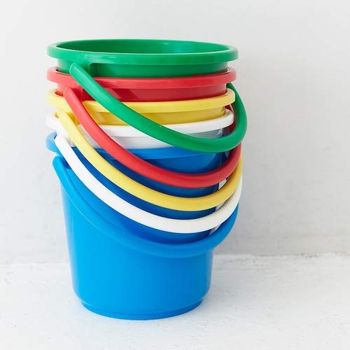 TRUSCO PP Color Bucket, Green, 10L, TPPB-10-GN