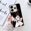 JUJUSU Anime Character Art Soft Phone Case For Xiaomi Redmi Note 14 15 Pro Plus 13 12 11S 11T 5G 10 9S 9 Plating Anti-Fall Funda