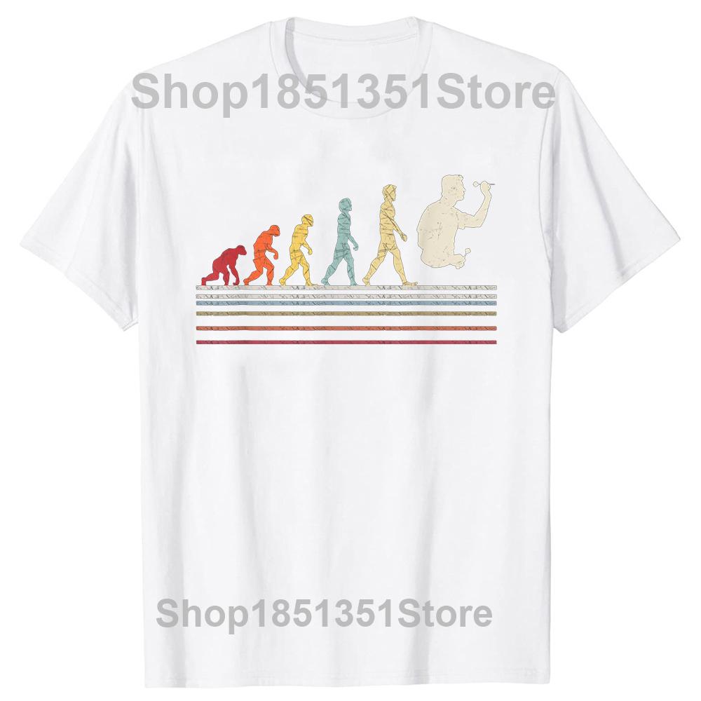 Retro Vintage Dartboard Dreams Darts Player Tee Tops Round Neck ShortSleeve Fashion Tshirt Clothing Casual Basic Tshirts