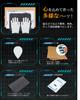 COOLTAKU Figure Magnetic Front Sturdy Collection Assembled Acrylic Display Includes Gloves and Cleaning for Figure Storage W X 20cm D X 30cm Black