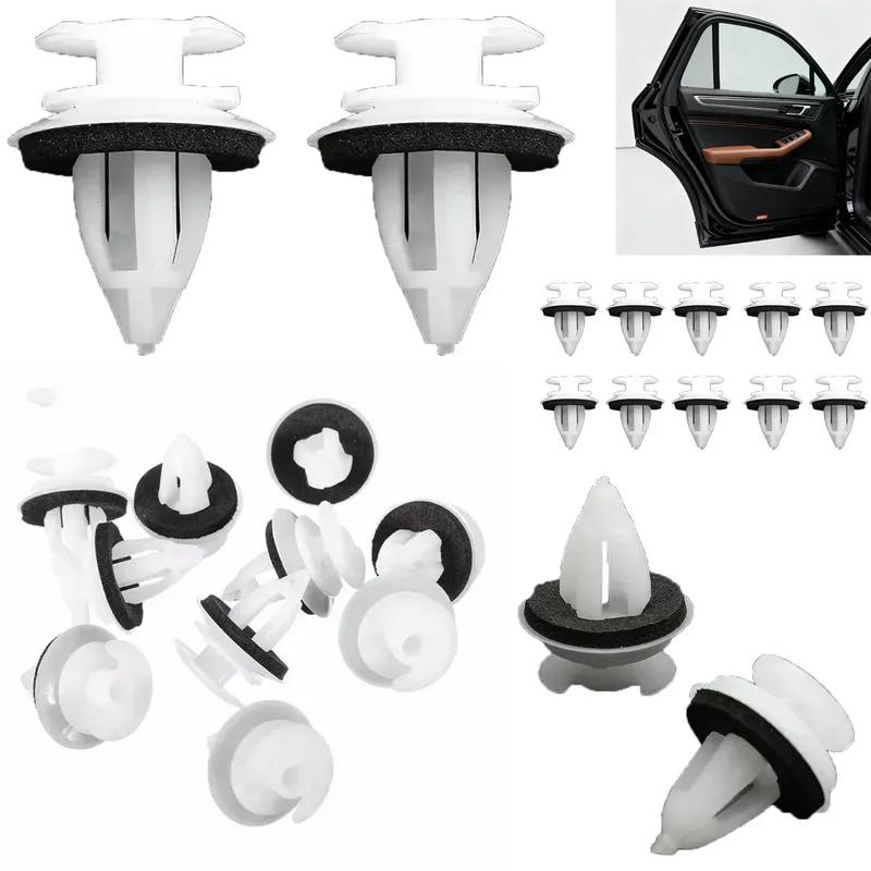 10/20/30/50/100/200/300/400/500/1000PCS Car Door Trim Panel Retainer Clips Bumper Fastener Rivet Clips for BMW Series 3 5 7 E46 100PCS