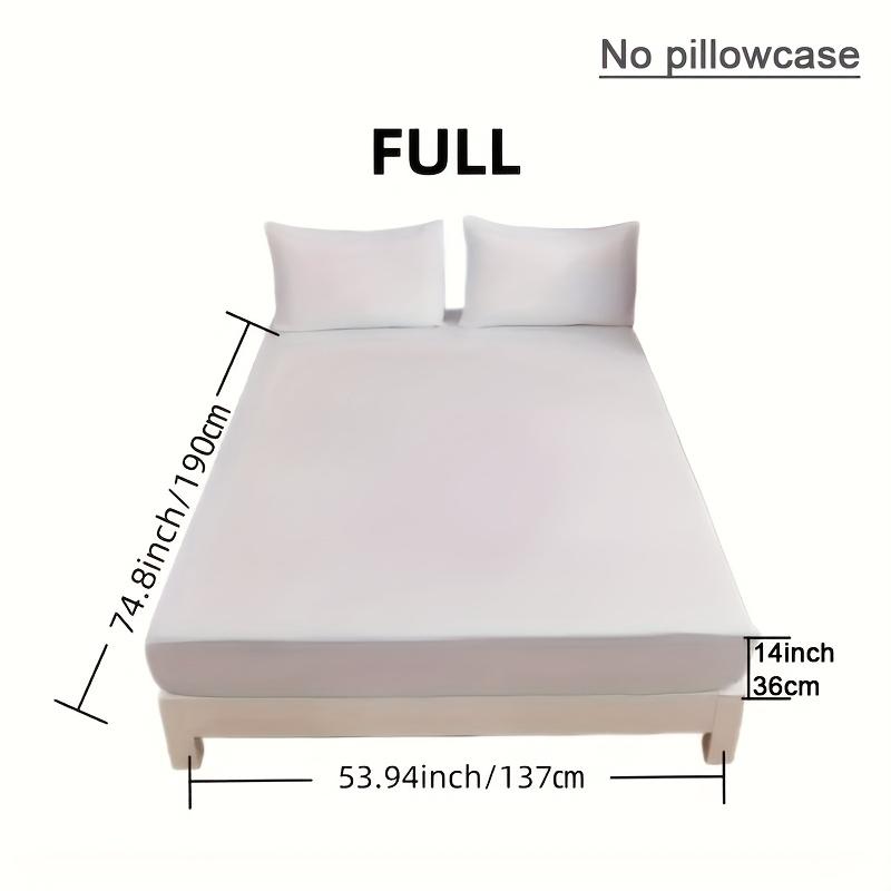 Minimalist Black and White Gray Super Soft Fitted Sheet with Deep Pockets Mattress Protector Breathable Mattress Cover, Four Seasons Bedding