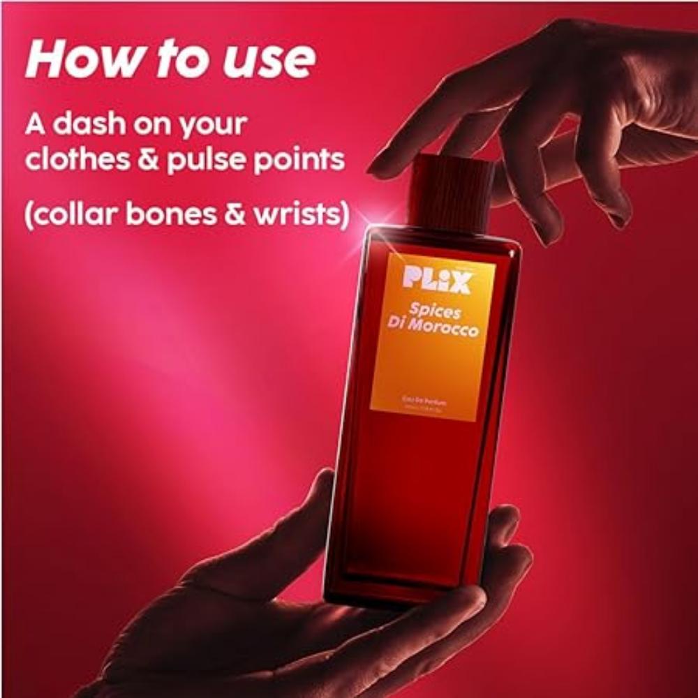 PLIX - THE PLANT FIX Spices Di Morocco Perfume (100ml) for Everyday Use, UNISEX