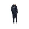 Emporio Armani EA7 Logo Printed Hooded Zip Long Sleeve Mid Waist Elastic Cuff Casual Sports Suit Men Suits Black 6DPV70-PJHCZ-1562