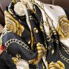 180*90cm Luxury Brand Women Summer Silk Scarves Shawl Lady Wrap Soft Female Europe Designer Beach Bandanna Foulard Muffler Pareo
