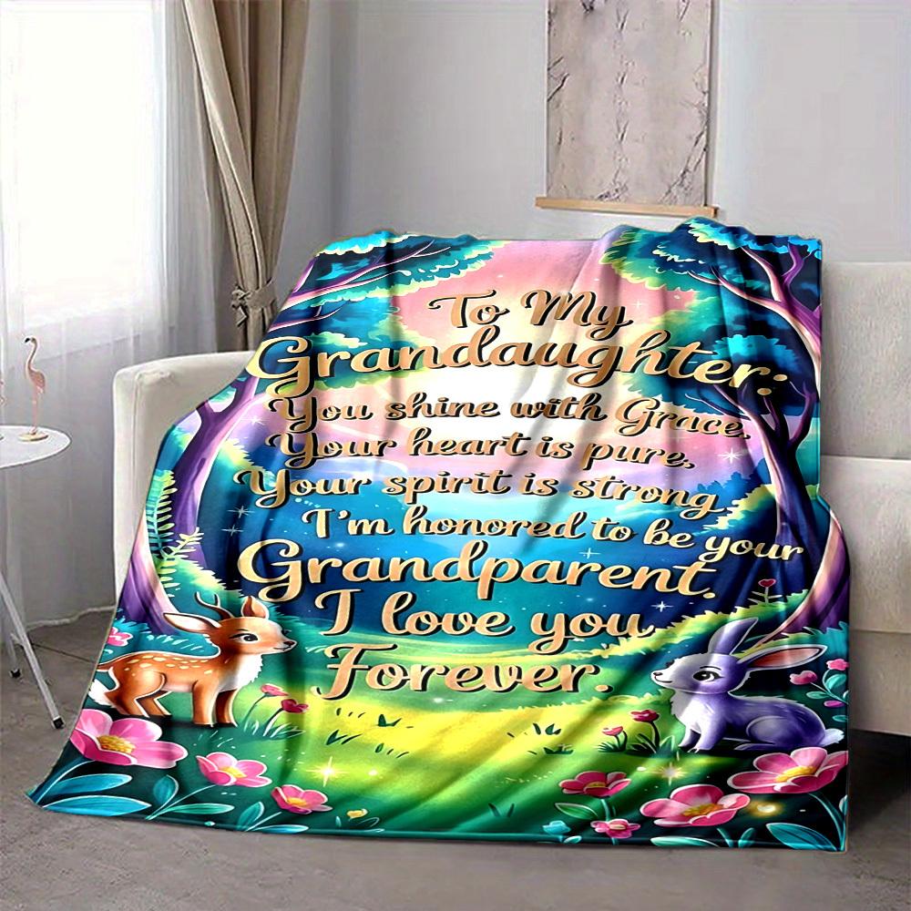 1 Stück Oma & Opa Liebe Decke - Perfektes Geschenk für Geburtstage, Weihnachten & Halloween - Weich, Warm & Vielseitig yy250909148