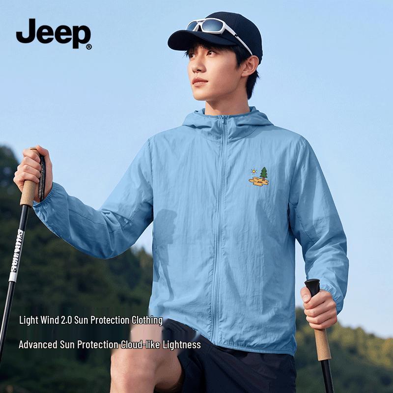 JEEP Men s Summer Outdoor Sun Protection Jacket XXL
