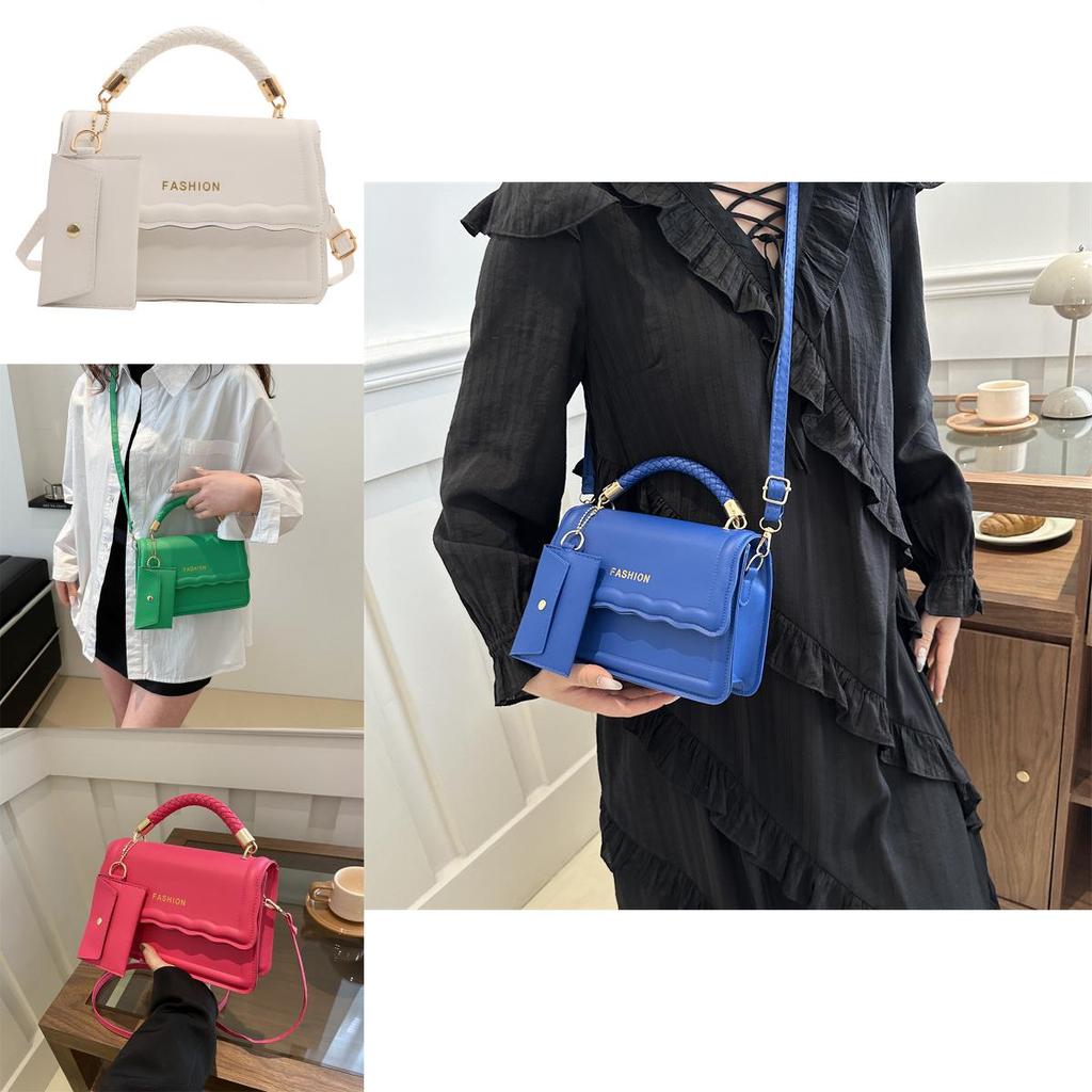 Trendy Shoulder Bag For Women Stylish Crossbody Purse In Elegant Black Pink Blue White Green Colors For Casual Daily Use