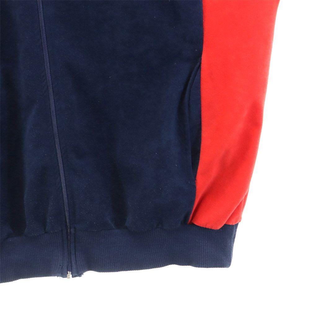 EURO 70s 80s vintage Brushed Zip jacket Navy Men's Used