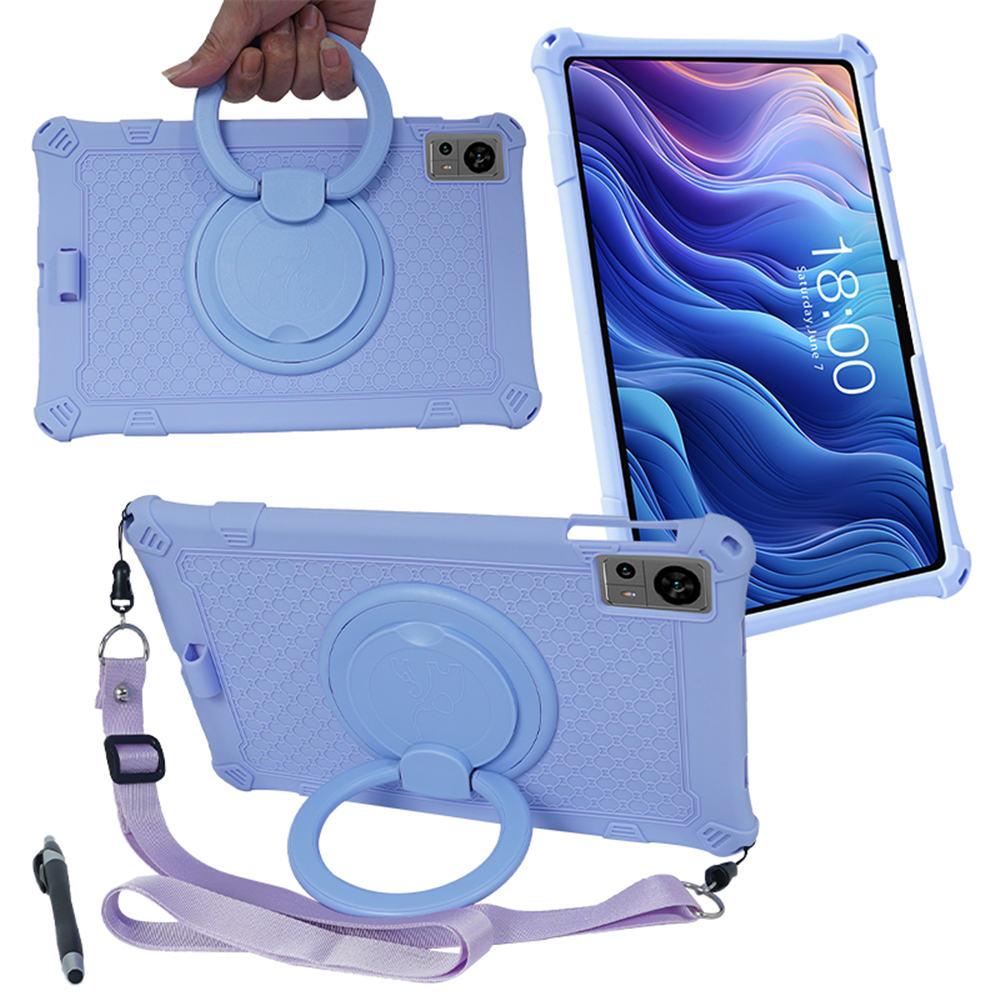 360 Grad Drehbar Weiche Silikonhülle Für Teclast T60 12 Zoll 2025 Vollkörperschutz Stoßfest Ständer Tablet-Hülle