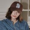 ALLINCOMPLETE Applique Washed Ballcap  3 Colors 