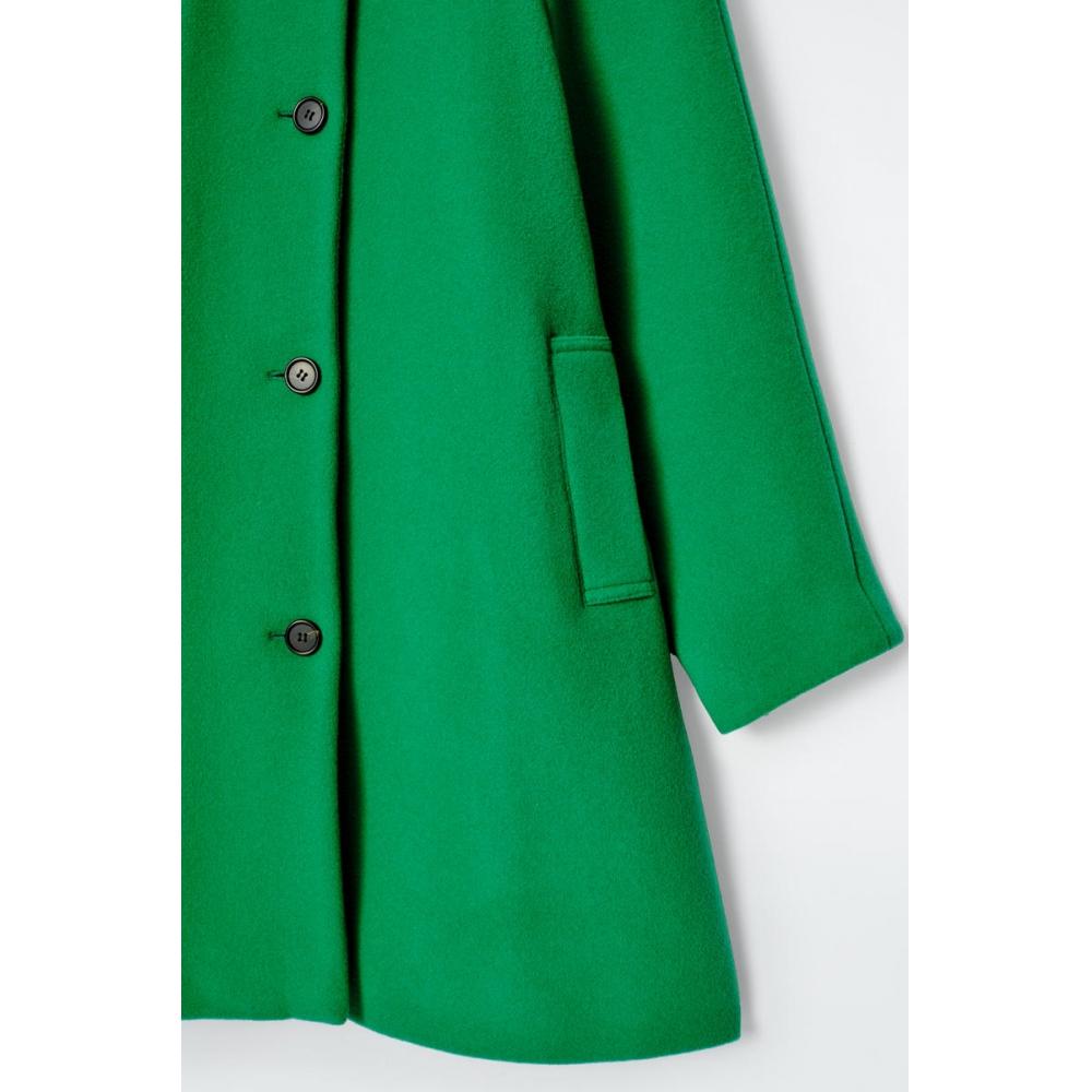 Cos Japan Oversized Wool Hooded Coat