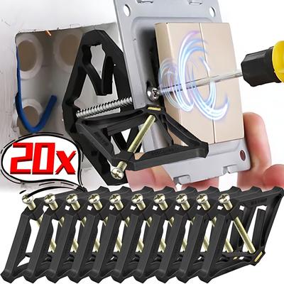 86 Type Cassette Repairer Dark Box Repair Screw Plug Switch Old Socket Boxes Replacement Fixed Wall Repair Box Support Rod Tools