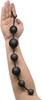 Silicone Anal Beads, 100% Silicone with Gradual Size Increase and Safe Pull Ring - Clean Anal Toy, BPA & Phthalate Free Female Female Sex Toy