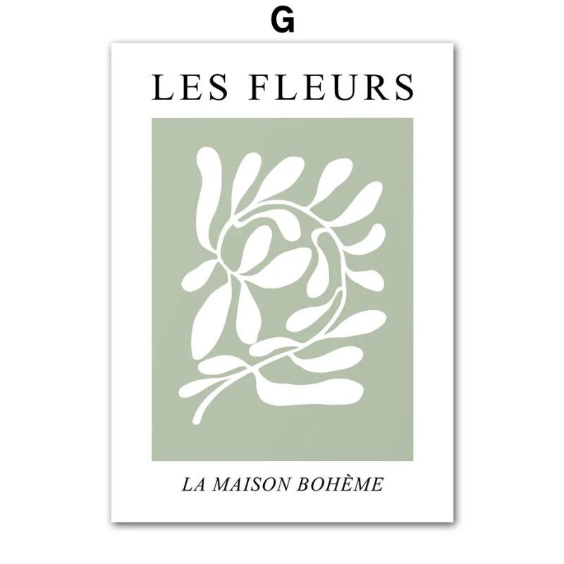 Abstract Nordic Rose Daisy Rainbow Sun Geometry Shapes Wall Art Posters Prints Canvas Painting Pictures For Living Room Decor