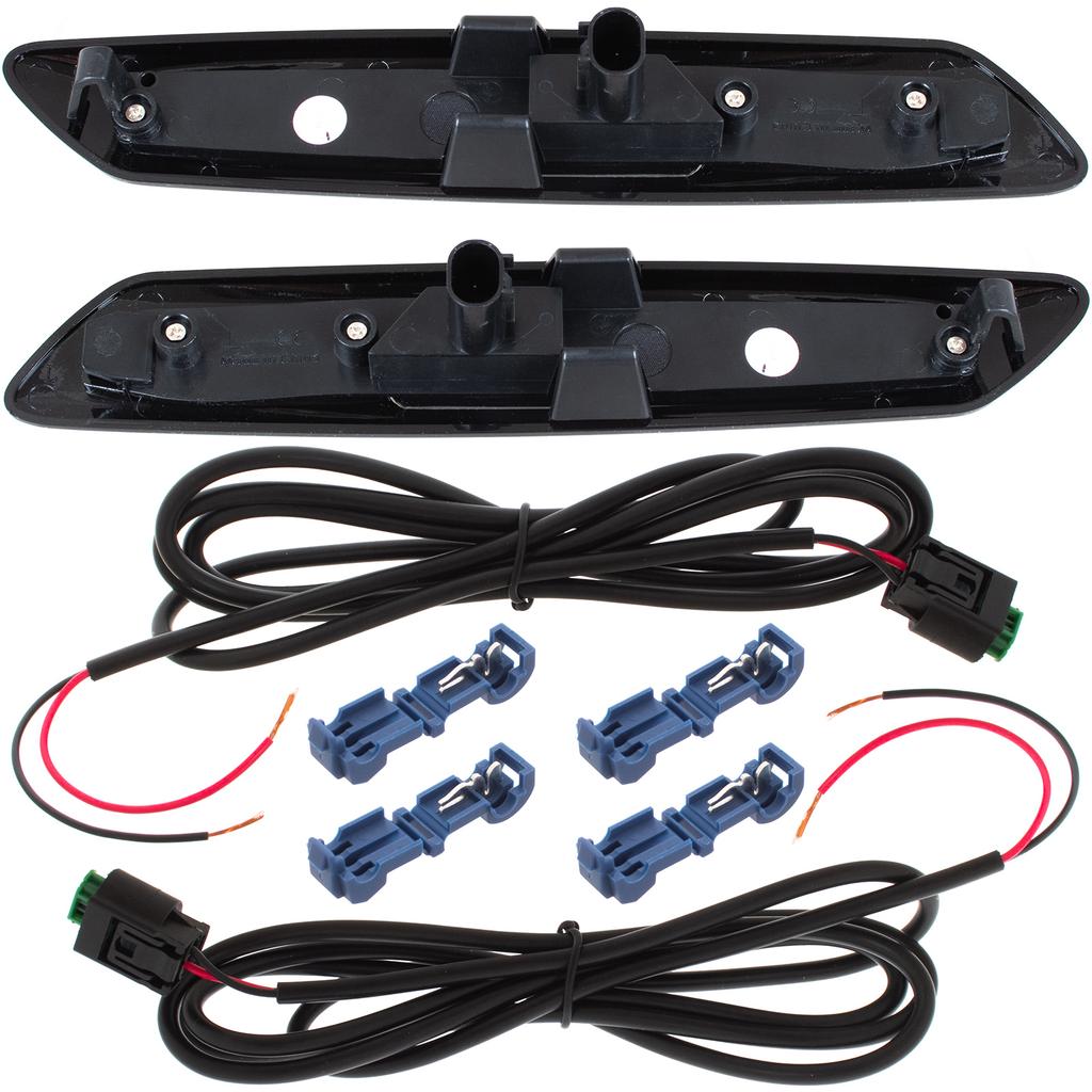 BMW 5 E60 E61 03-10 LED side turn signal SMOKED DYNAMIC 2 pcs. SET